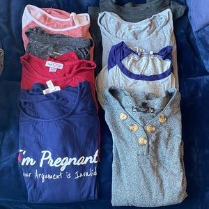 All Maternity Shirts and Maternity Leggings for $25